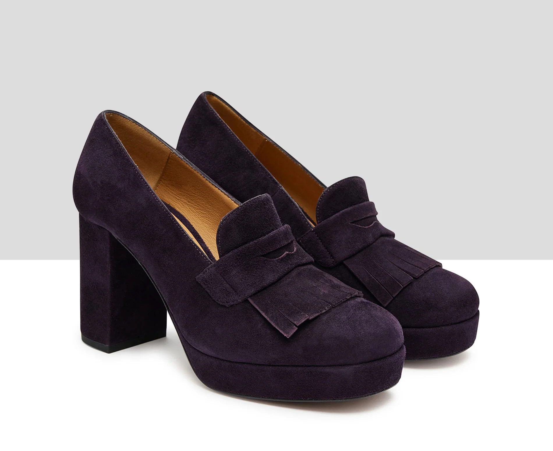 Zapato de mujer en piel con tacón alto. Isaura - Image 3