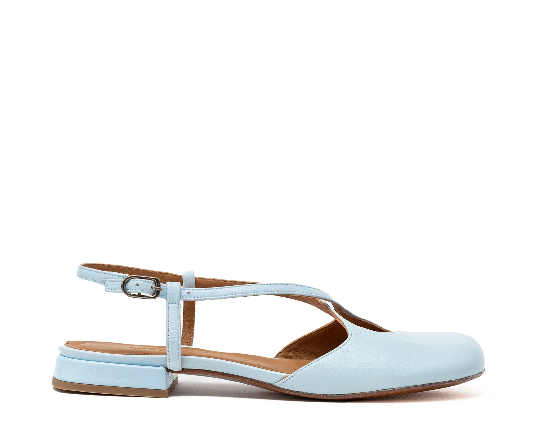 Zapato de mujer en piel con tacón bajo. Heaven - Image 6