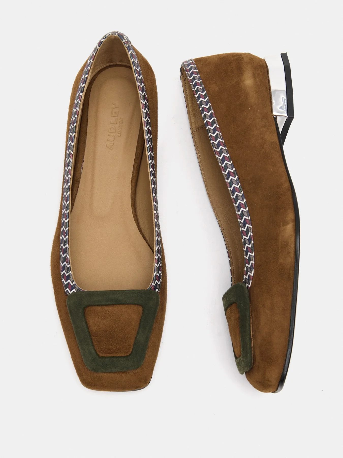 Zapato de mujer en piel con tacón bajo. Maika - Image 4