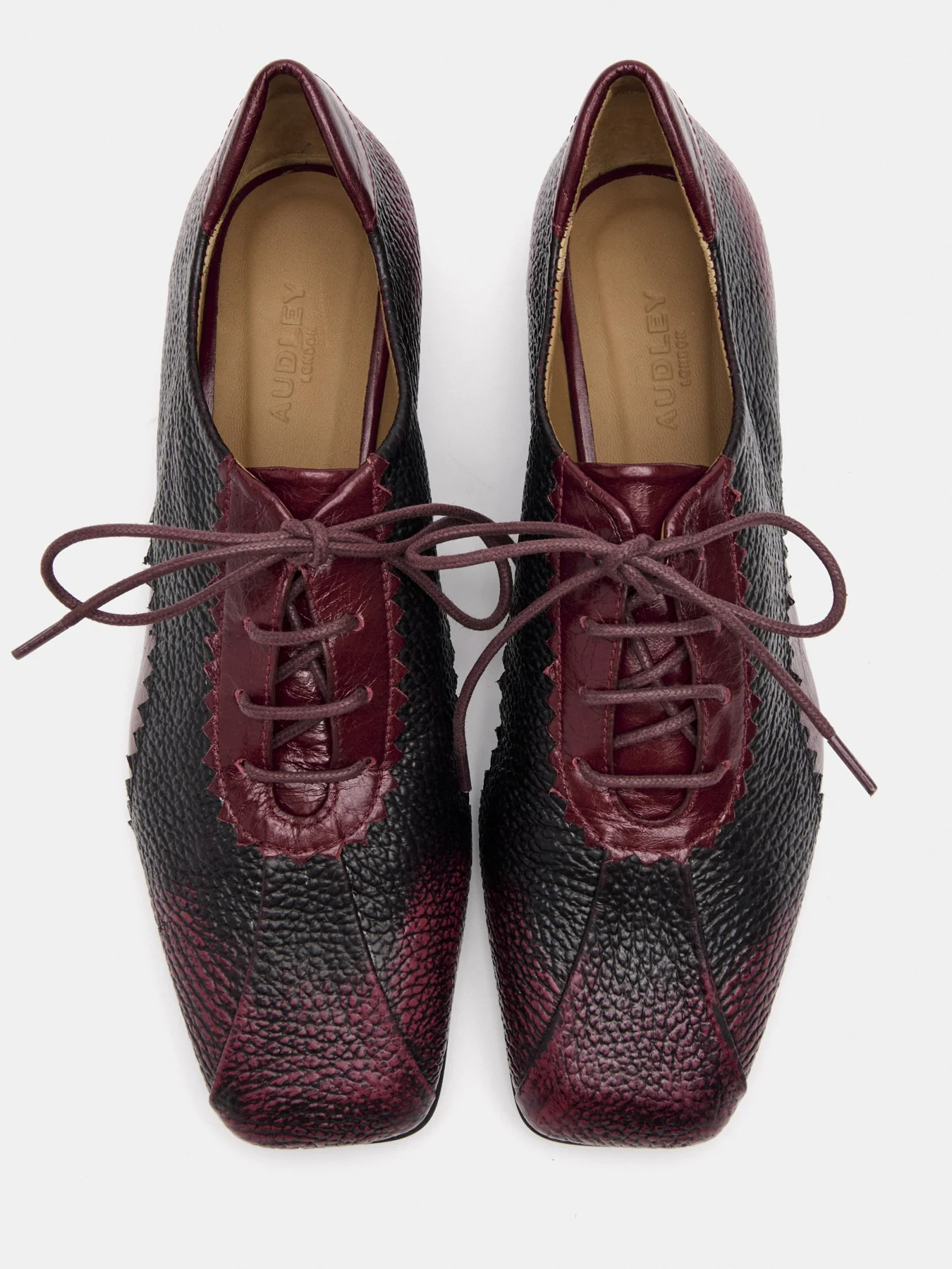 Zapato de mujer en piel con tacón bajo. Milan - Image 3