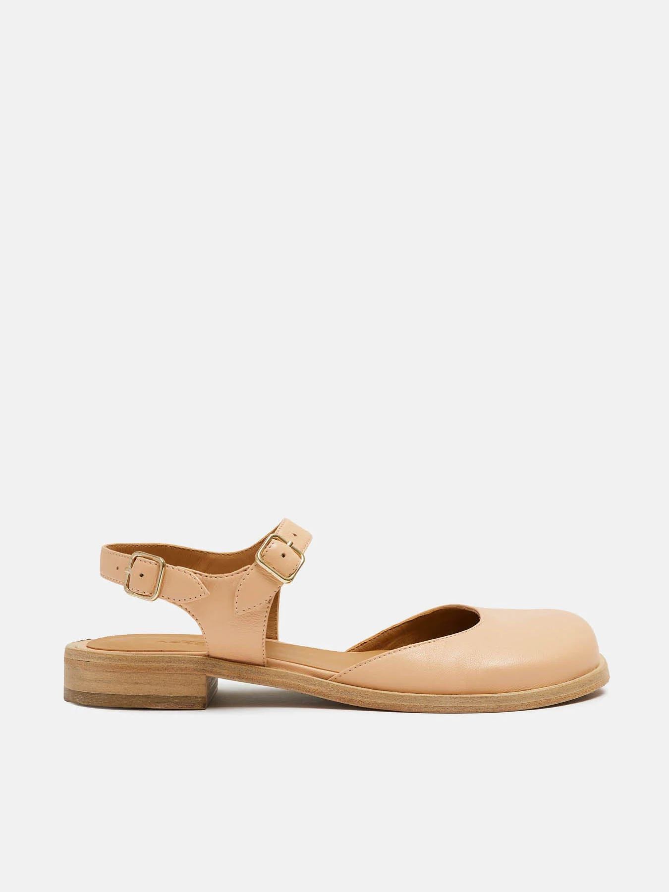 Zapato de mujer en piel con tacón bajo. Natalia - Image 2