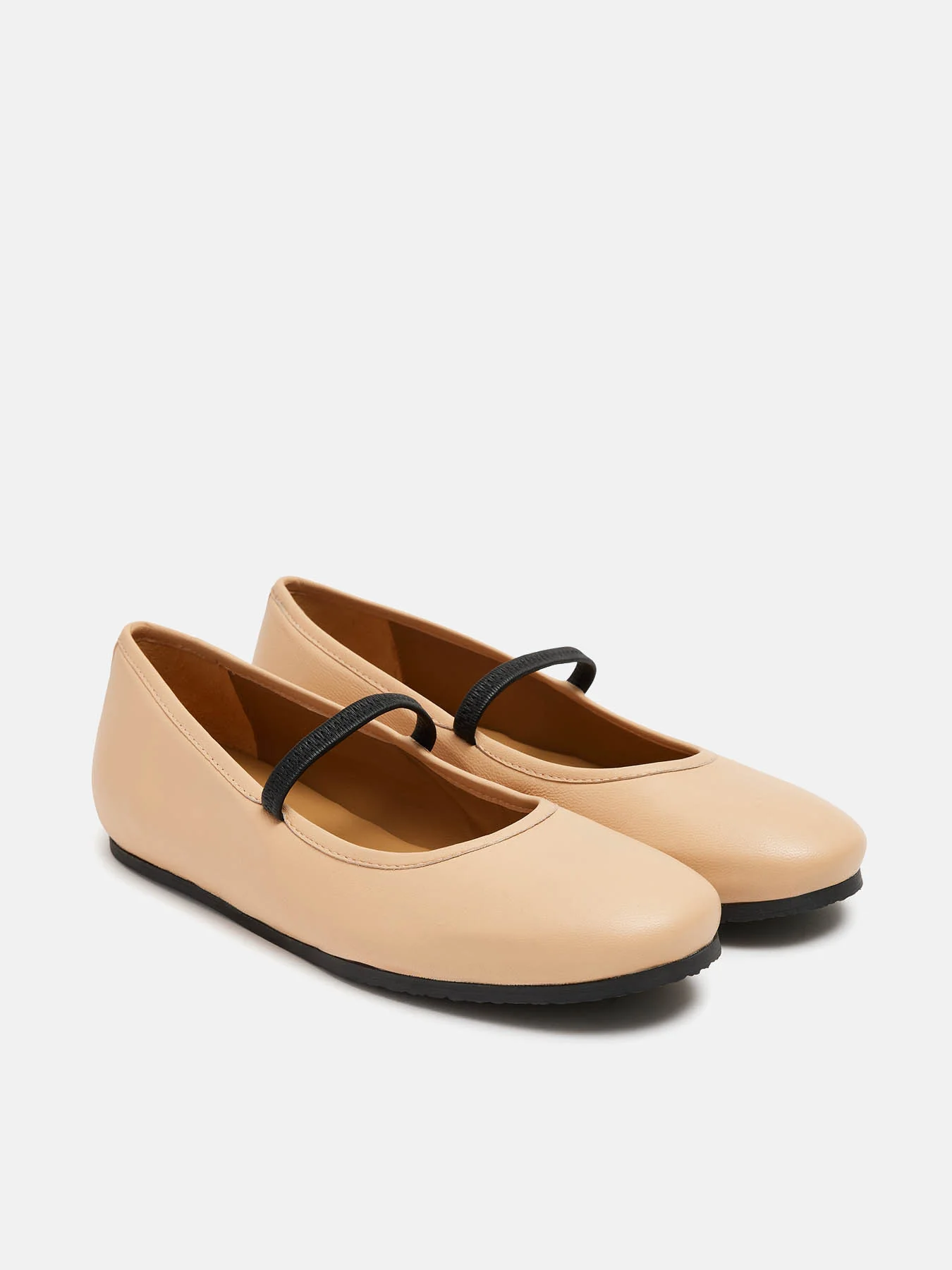 Zapato de mujer en piel con tacón bajo. Nerline - Image 3