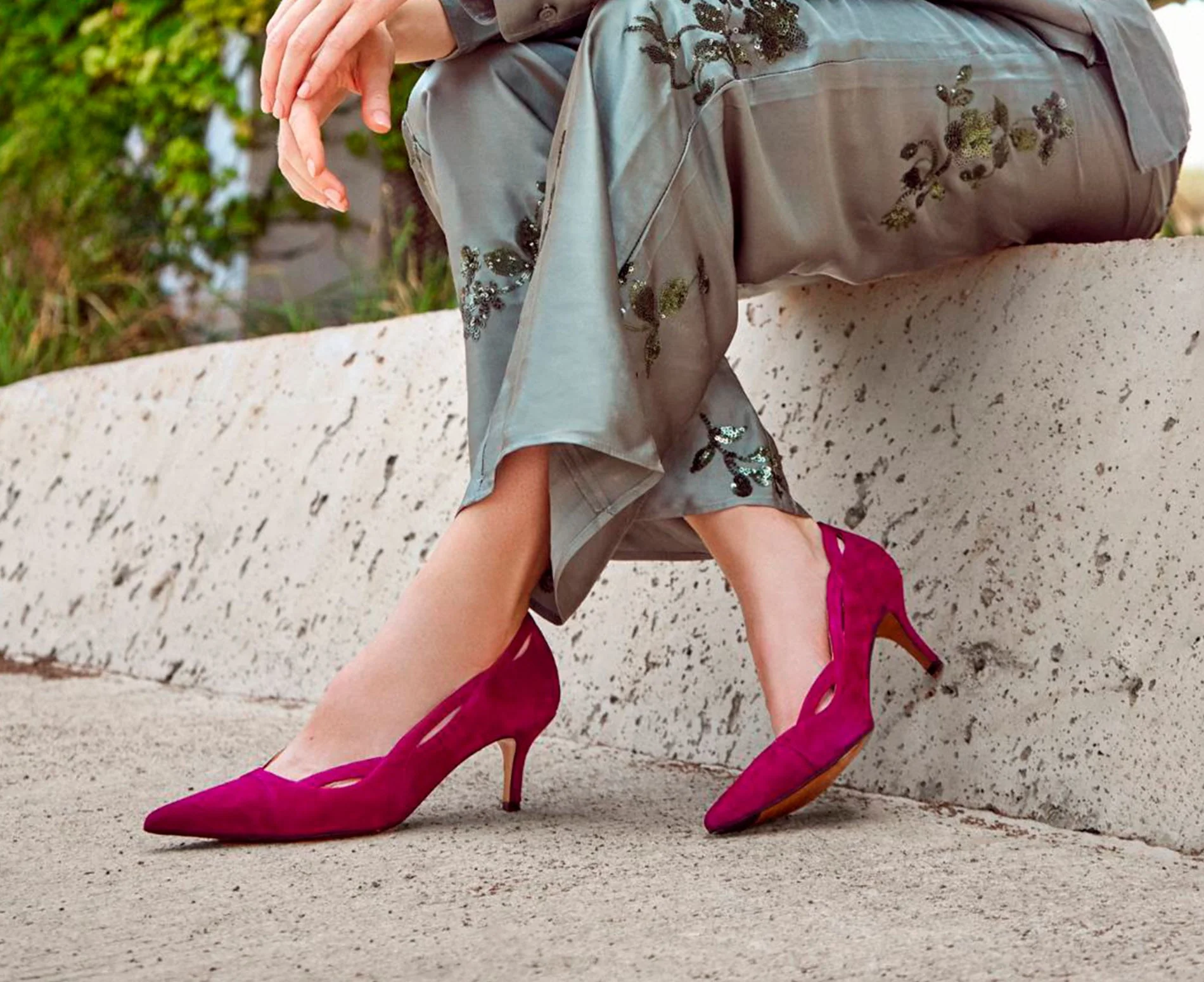 Zapato de mujer en piel con tacón medio. Ilvy - Image 6