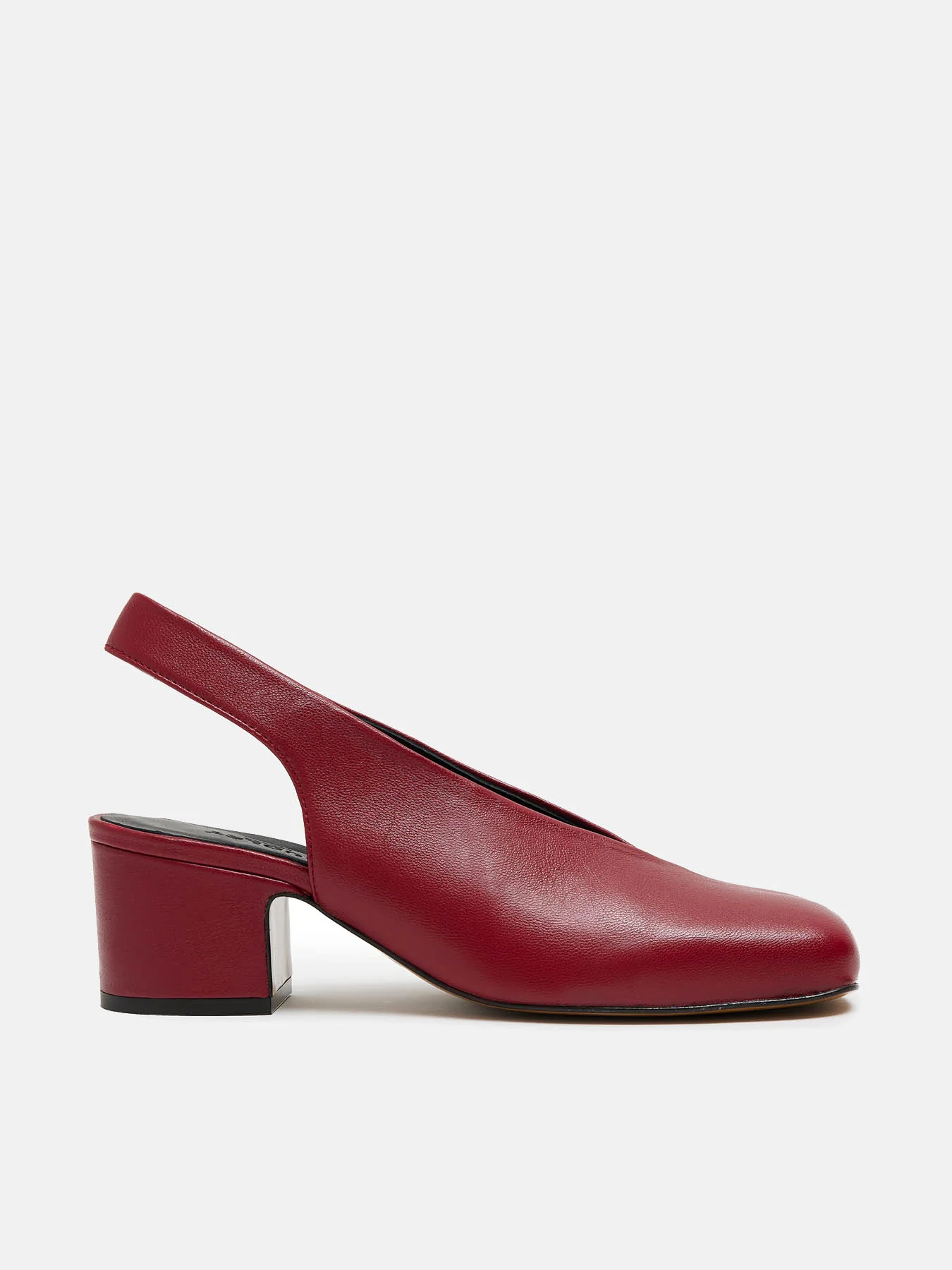 Zapato de mujer en piel con tacón medio. Nerissa - Image 2