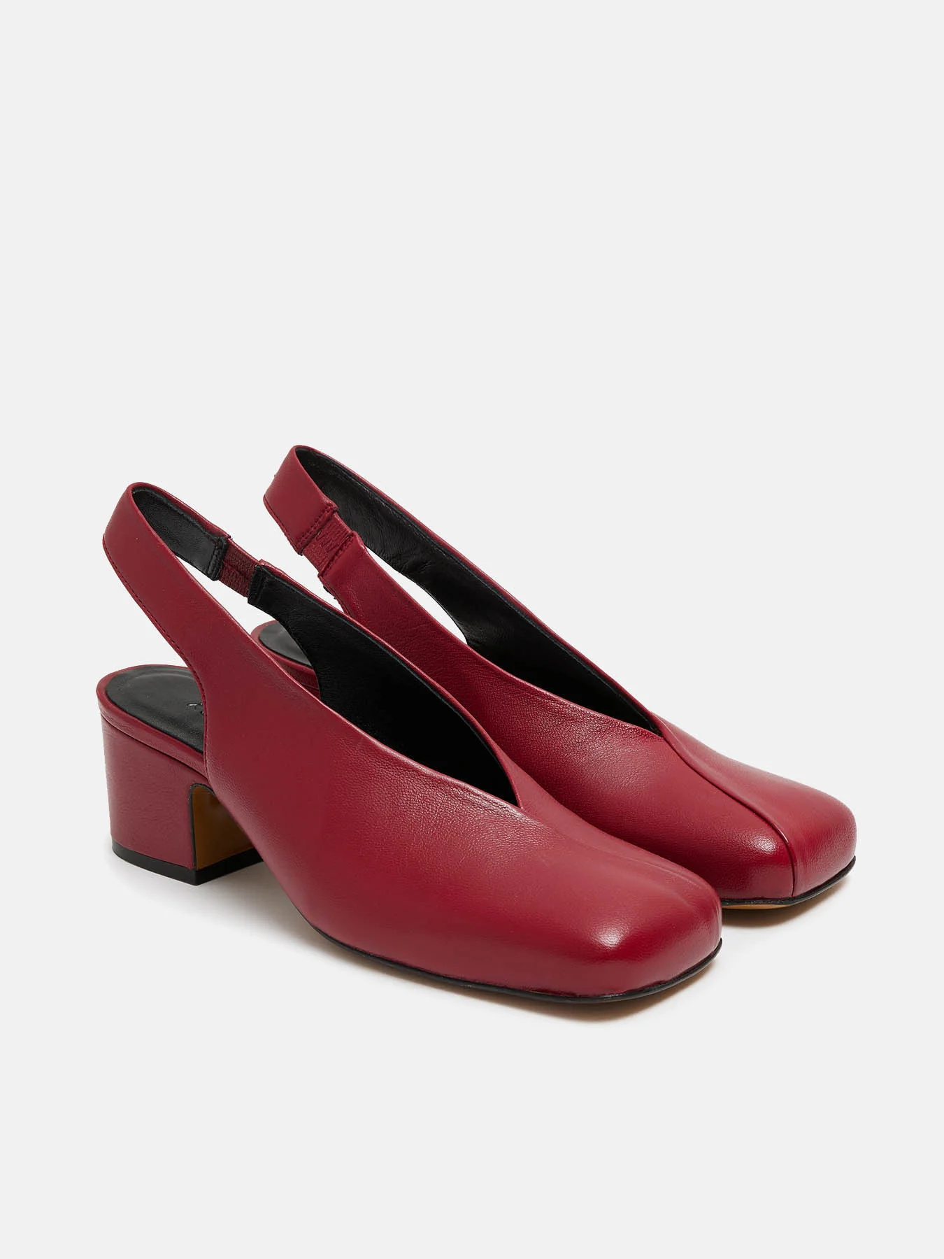 Zapato de mujer en piel con tacón medio. Nerissa - Image 3